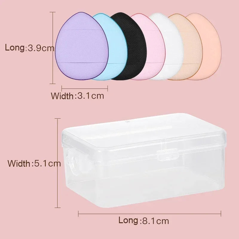 Mini Finger Puff Makeup Tools – 10pcs Foundation & Concealer Sponges