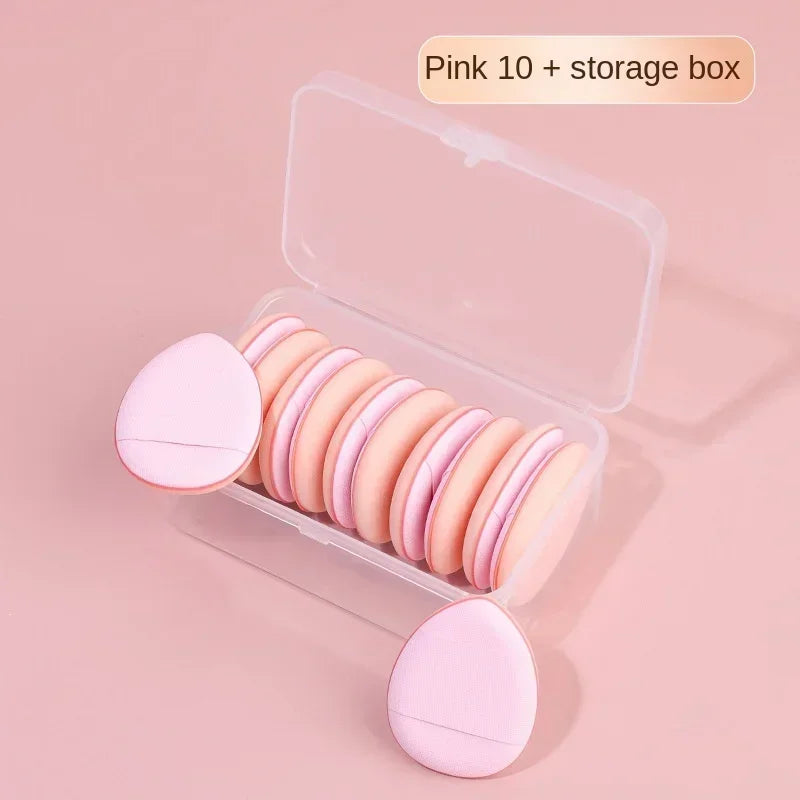 Mini Finger Puff Makeup Tools – 10pcs Foundation & Concealer Sponges