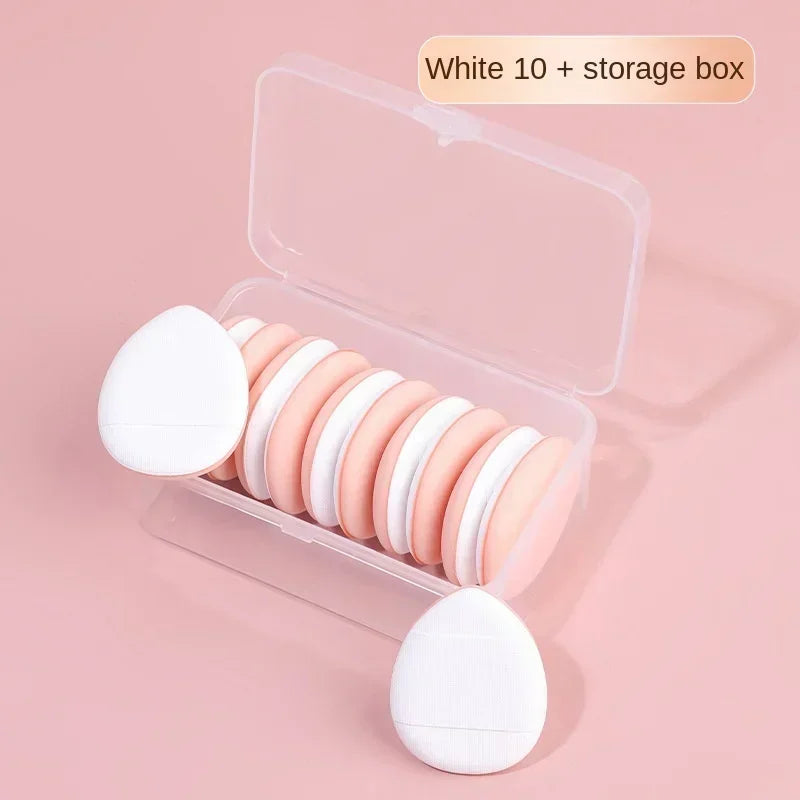 Mini Finger Puff Makeup Tools – 10pcs Foundation & Concealer Sponges