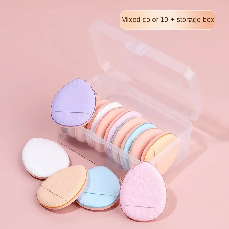 Mini Finger Puff Makeup Tools – 10pcs Foundation & Concealer Sponges