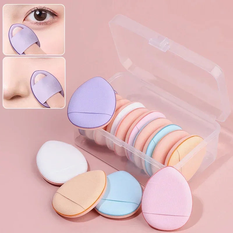 Mini Finger Puff Makeup Tools – 10pcs Foundation & Concealer Sponges