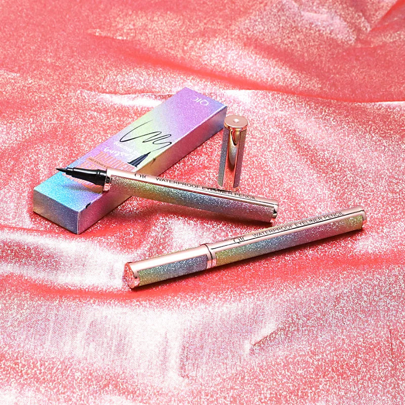 Starry Sky Waterproof Liquid Eyeliner Pen – Quick-Dry Black