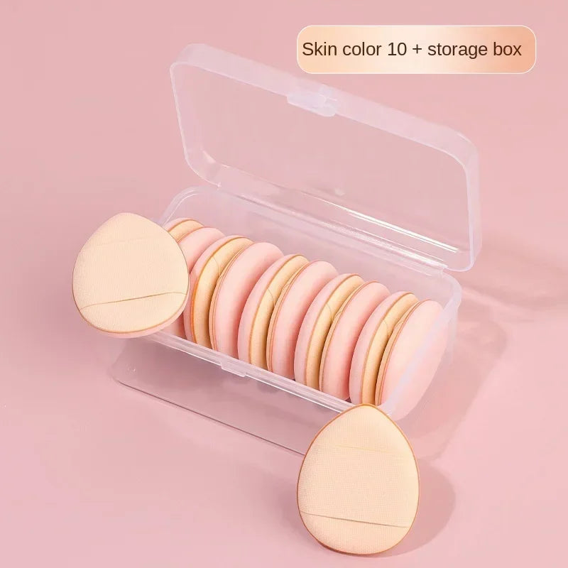 Mini Finger Puff Makeup Tools – 10pcs Foundation & Concealer Sponges